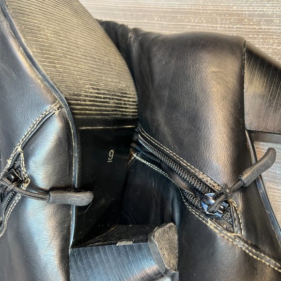 Penningtons WIDE CALF Knee High, Heeled Boots, Size 9 - Picture 4 of 14